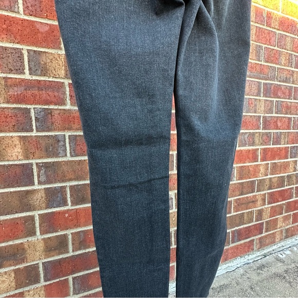 Judy Blue Skinny Fit Fade Black Denim Jean Hi-Waist Hem Stretch Streetwear 7/28 - Picture 13 of 15